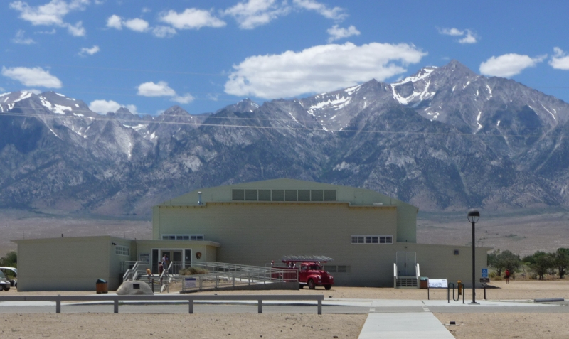 Visitor center at Manzanar
