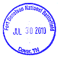 Fort Donelson stamp