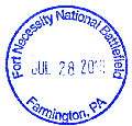 Fort Necessity stamp