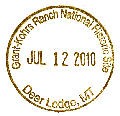 Grant-Kohrs Ranch NP stamp