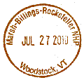Marsh-Billings_Rockefeller stamp