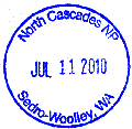 North Cascades NP stamp