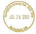 Springfield Armory stamp
