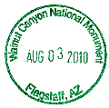 Walnut Canyon NM stamp