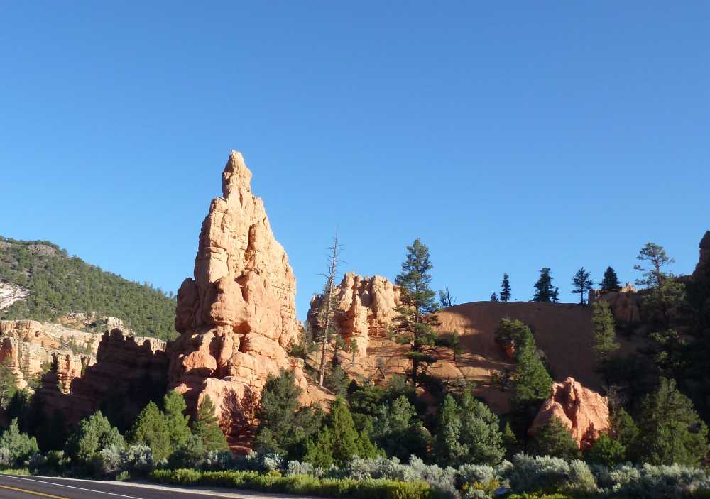 outside Bryce Canyon National Park