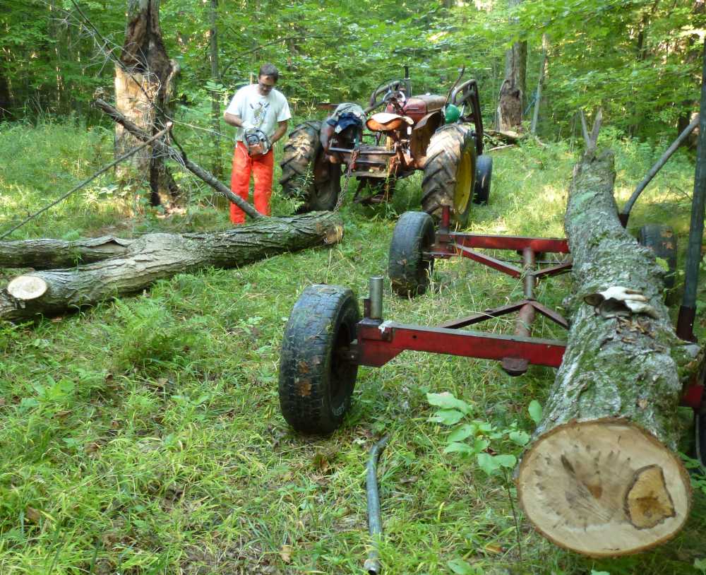 loading the wagon