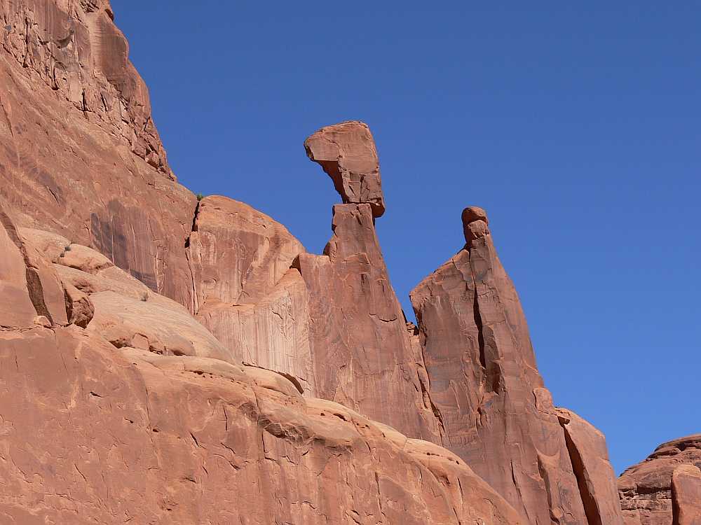 'Balance Rock' in Arches National Park