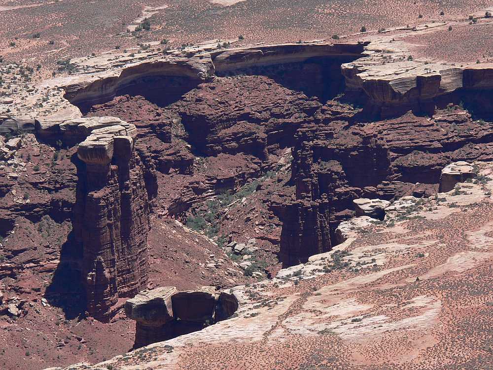 scenic canyon in Arches National Park